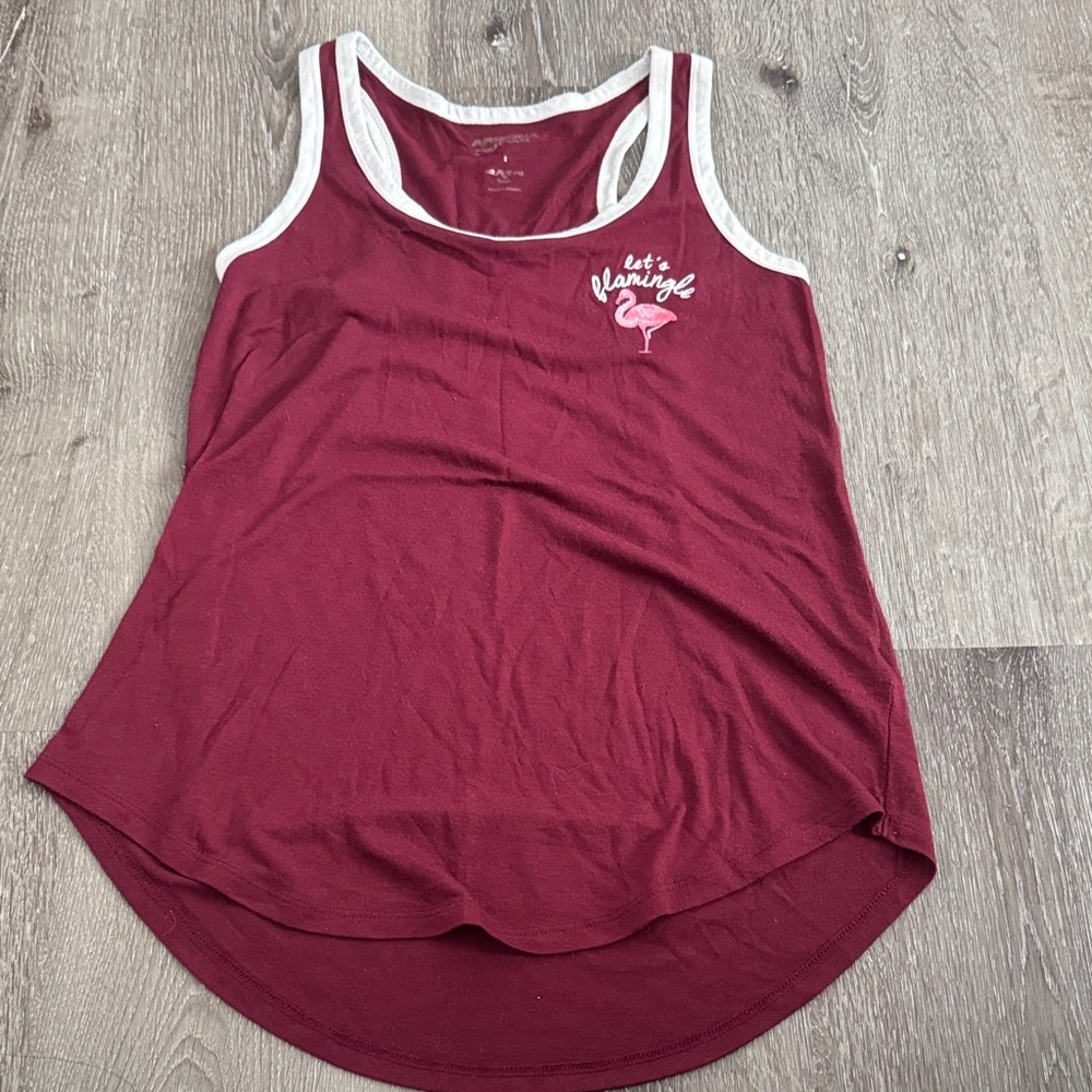 Burgundy Arizona Tank Top (S)